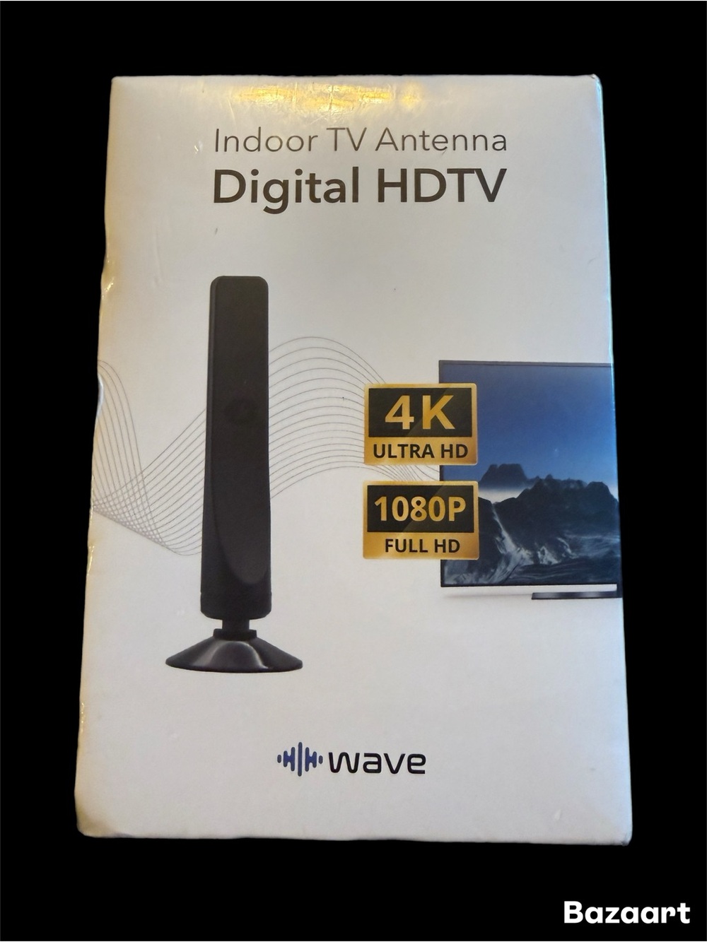 Wave Indoor Digital HDTV Antenna - Black